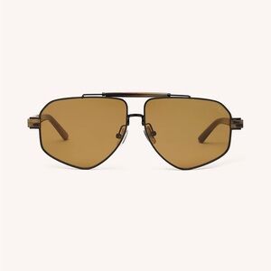Dezi 6ft Aviator Sunglasses - Espresso Bean